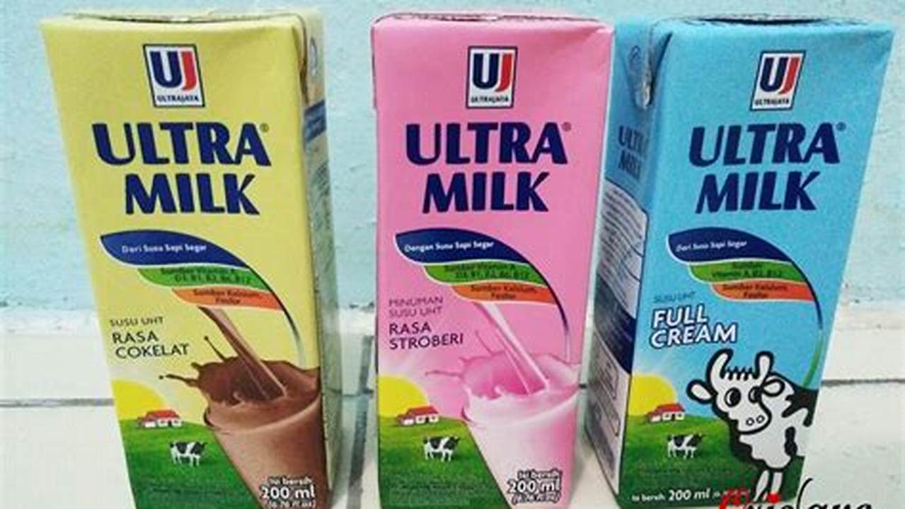 Ultra Milk 200 ml Susu UHT Aneka Rasa Lazada Indonesia