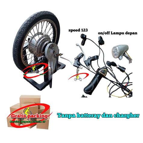 harga dinamo sepeda listrik