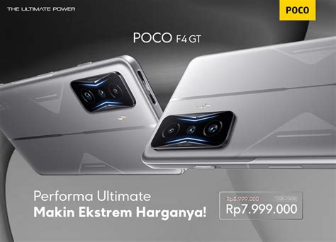 Poco F4 GT Spesifikasi & Harga Terbaru 2023 Arenadigital.id