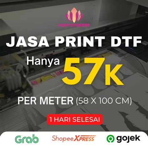 Harga Sablon Dtf Per Meter: Semua Yang Perlu Anda Ketahui