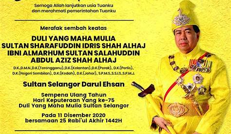 Kisah Kudut & Jentoi: .: Hari Keputeraan DYMM Sultan Selangor Ke-66
