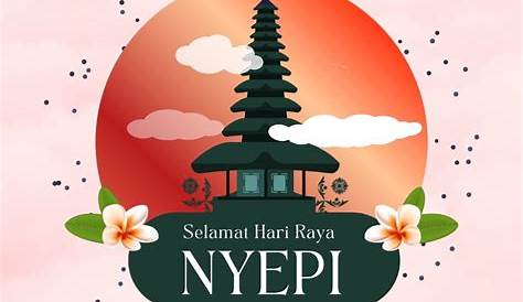 Happy Nyepi Day 2024 Vector, Sleepy 2024, Quiet, Nyepi Day PNG and