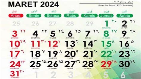 hari jumat 29 maret 2024 hari apa