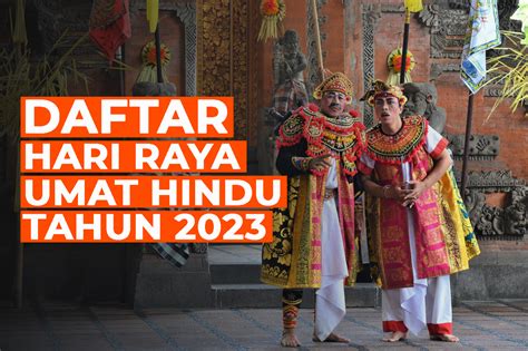 hari raya agama hindu tahun 2023
