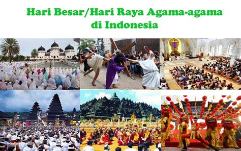 hari raya umat beragama di indonesia