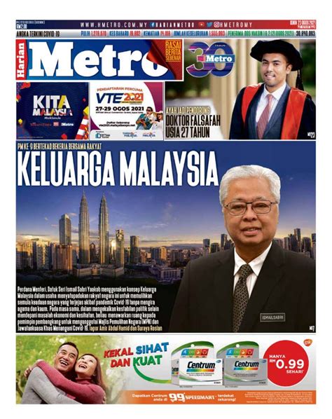 harian metro online terkini negeri