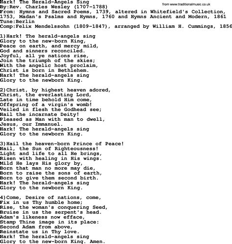 hark the herald full lyrics