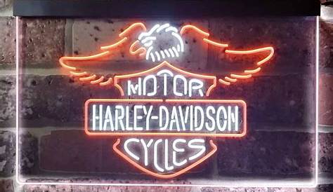 Harley Davidson Eagle Neon Sign