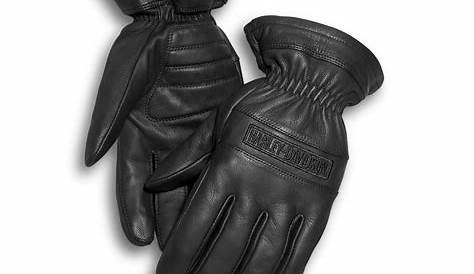 Men's Commute Leather Gloves | Full-Finger | Official Harley-Davidson