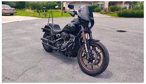 Sissy bar for Harley Softail Low Rider / S 1820 Craftride SRL black eBay
