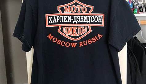Harley Davidson Russia Shirt