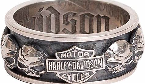 Harley Davidson Spinner Ring