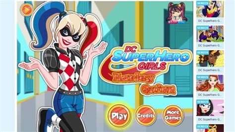 harley quinn and friends dress up games
