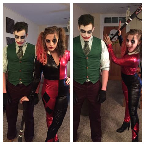 harley quinn and joker together costume