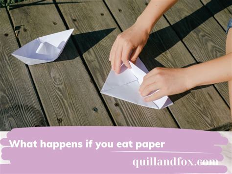 harmful effects of eating paper
