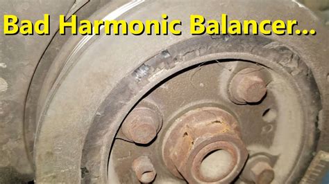 Harmonic Balancer Engine Damage