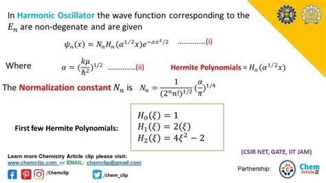 Harmonic Oscillator Wave Function Derivation