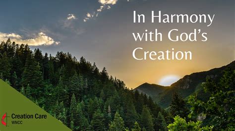 Harmony with Creation
