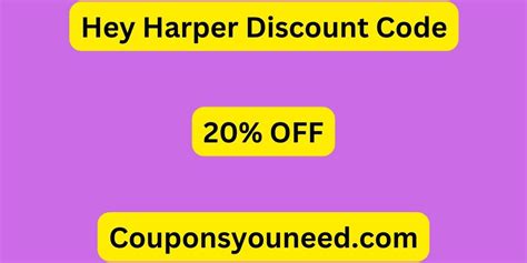 Harper And Jewels Discount Code