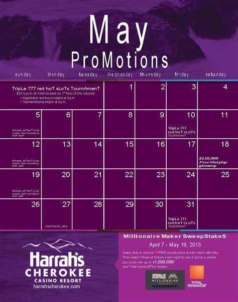 Harrah&#039;s Cherokee Events Calendar 2024: The Ultimate Guide