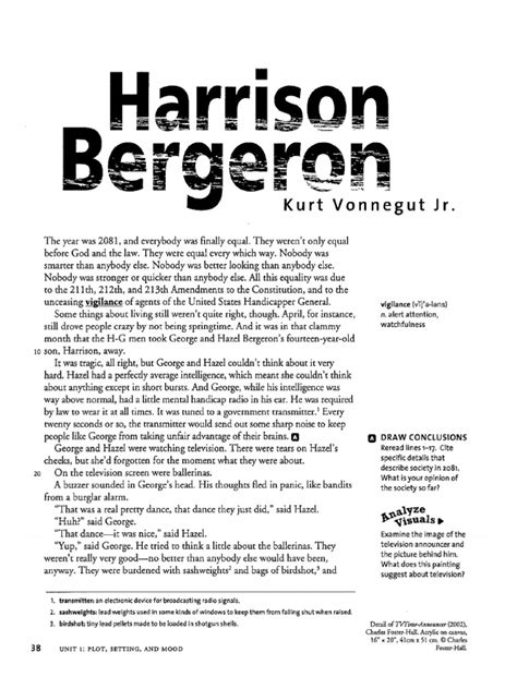 Harrison Bergeron Printable Version