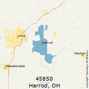 Harrod Ohio Zip Code