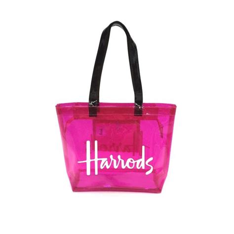 Harrods Transparent Bag
