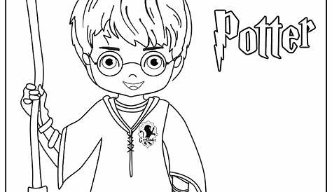 Harry Potter Colouring Pages Printable