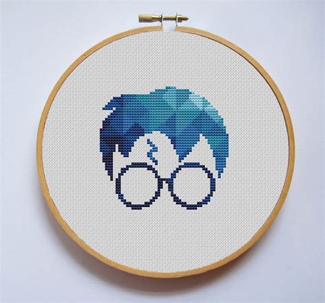 Harry Potter Cross stitch pattern Hogwarts Coat of arms PDF Etsy