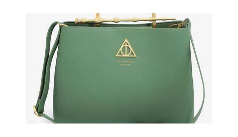 Loungefly Harry Potter Deathly Hallows Floral Handbag - BoxLunch