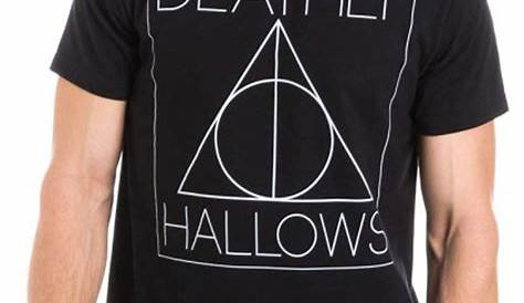 Harry Potter Shirt Deathly Hallows Long Sleeve by DeejinDesign