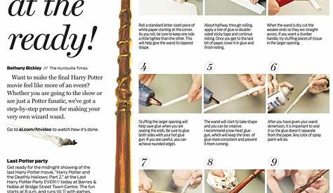DIY Harry Potter Wands for Little Wizards | My Poppet Makes
