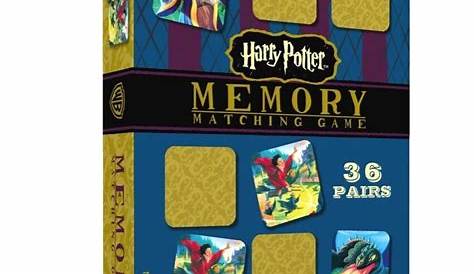 Harry Potter Memory Game Harry Pottery Gifts Harry Potter | Etsy