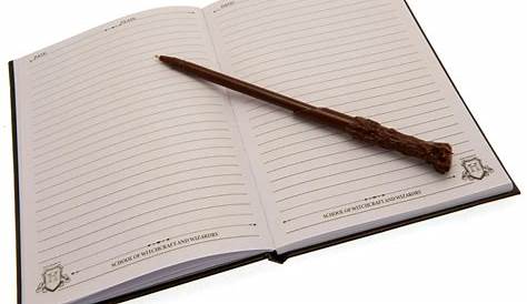 Harry Potter Notebook and Wand Pen Stationery Set For Girls And Boys