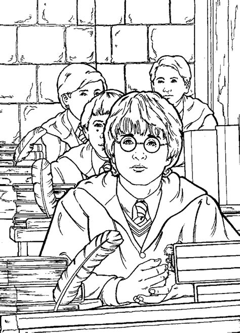Harry Potter Online Coloring Pages
