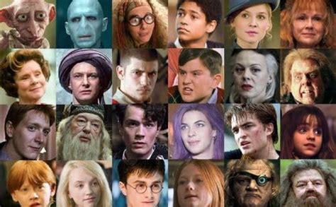 Quiz Kan du namnge alla Harry Potterkaraktärerna?