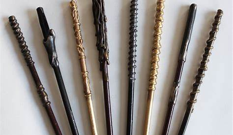 Handmade wand for Harry Potter style magic - YouTube