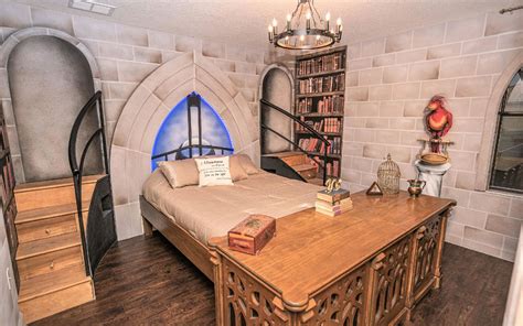 There is a Harry Potter themed Airbnb in the west of Ireland and it