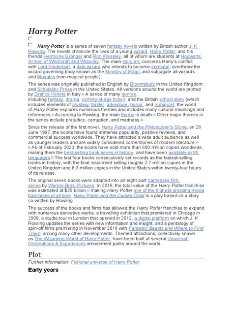 Review Of Harry Potter 4 Pdf