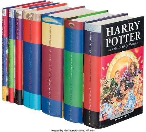harry potter books set