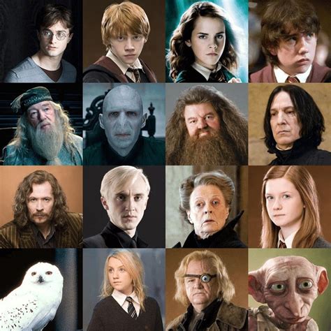 harry potter character quiz all characters