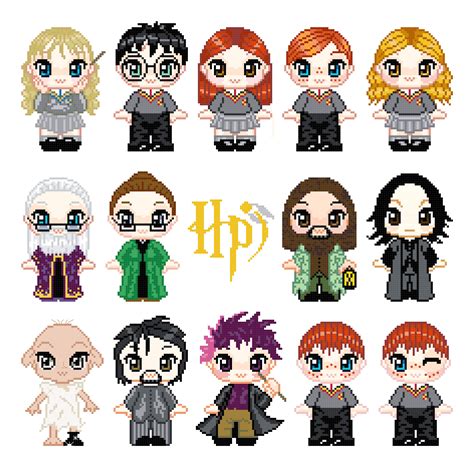 harry potter chibi characters