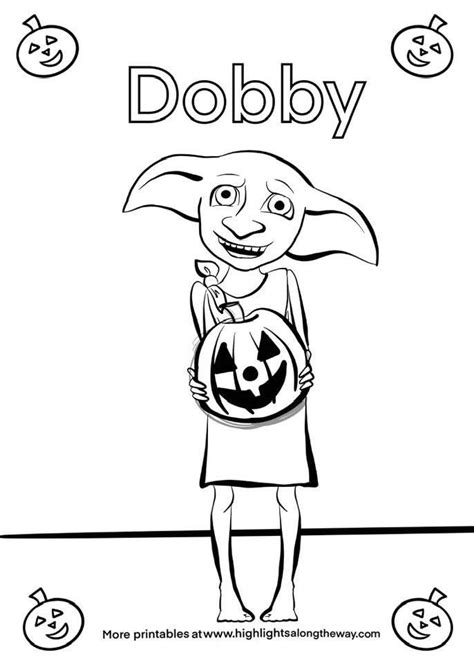 Harry Potter Dobby Printable