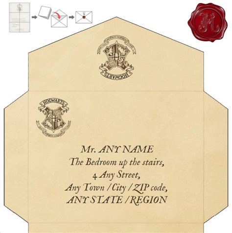 Harry Potter Envelope Seal