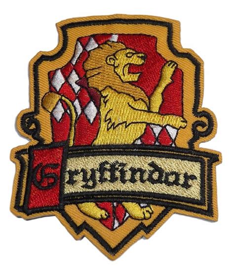 Harry Potter Gryffindor Crest Printable Patch