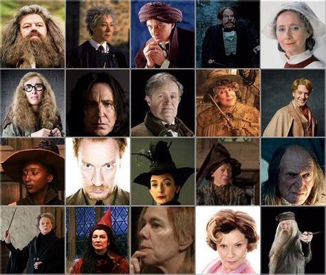 harry potter hogwarts teachers