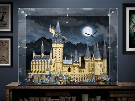harry potter lego castle display case
