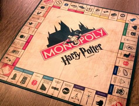 harry potter monopoly diy