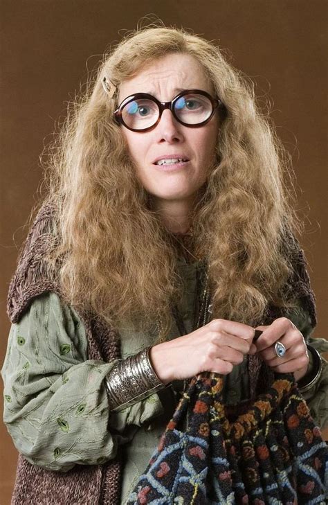 harry potter professor trelawney actress