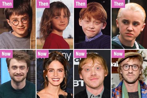 harry potter real age actors